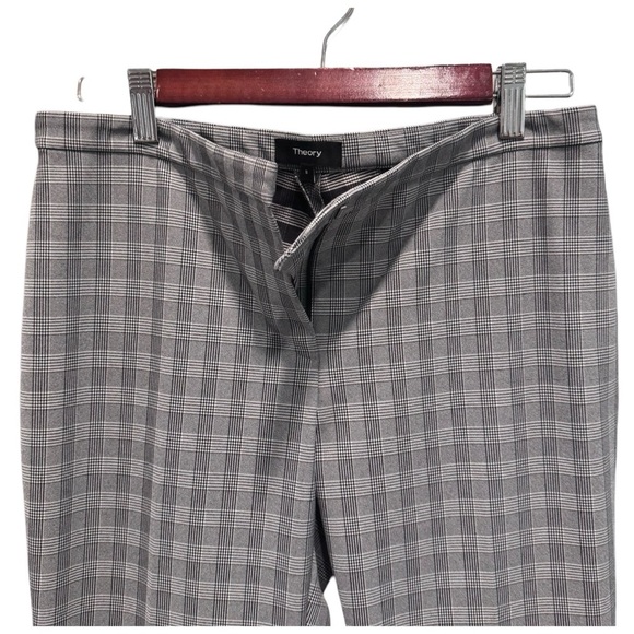 Theory Women’s Classic Skinny Pant in McClaire Plaid. Size 8. Like-New - Picture 5 of 8